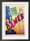 Dames, Ruby Keeler, Dick Powell, Joan Blondell, Zasu Pitts, Guy Kibbee, Hugh Herbert, 1934 Prints