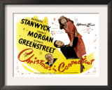 Christmas in Connecticut, Sydney Greenstreet, Dennis Morgan, Barbara Stanwyck, 1945 Art