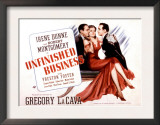 Unfinished Business, Robert Montgomery, Irene Dunne, Preston Foster, 1941 Posters