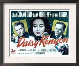 Daisy Kenyon, Dana Andrews, Joan Crawford, Henry Fonda, 1947 Art