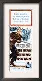 The Man Behind the Gun, Randolph Scott, 1953 Posters