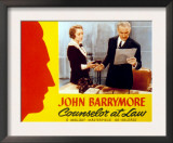 Counsellor at Law, Bebe Daniels, John Barrymore, 1933 Prints