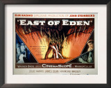 East of Eden, James Dean, Lois Smith, Julie Harris, Jo Van Fleet, 1955 Poster