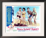 Beach Blanket Bingo, Frankie Avalon, Annette Funicello, Mike Nader, 1965 Prints
