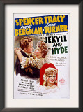 Dr. Jekyll and Mr. Hyde, Spencer Tracy, Lana Turner, Ingrid Bergman, 1941 Prints