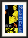 Psycho, Anthony Perkins, Janet Leigh, John Gavin, 1960 Poster