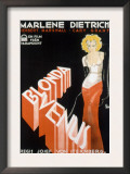 Blonde Venus, Marlene Dietrich, 1932 Poster