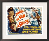 Down to the Sea in Ships, Lionel Barrymore, Dean Stockwell, Richard Widmark, 1949 Prints