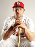 St. Louis Cardinals Photo Day, JUPITER, FL - FEBRUARY 24: Matt Holliday Photographic Print by Mike Ehrmann