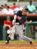 Atlanta Braves v Houston Astros, KISSIMMEE, FL - MARCH 01: Nate McCouth Photographic Print by Mike Ehrmann