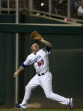San Francisco Giants v Los Angeles Dodgers, GLENDALE, AZ - MARCH 04: Jamie Hoffmann Photographic Print by Christian Petersen