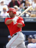 Los Angeles Angels of Anaheim v San Diego Padres, PEORIA, AZ - MARCH 15: Vernon Wells Photographic Print by Christian Petersen