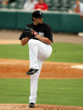 St. Louis Cardinals v Florida Marlins, JUPITER, FL - MARCH 01: Elih Villanueva Photographic Print by Marc Serota