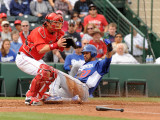 Los Angeles Dodgers v Los Angeles Angels of Anaheim, TEMPE, AZ Photographic Print by Norm Hall