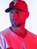 Philadelphia Phillies Photo Day, CLEARWATER, FL - FEBRUARY 22: Ross Gload Photographic Print by Nick Laham