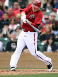 Colorado Rockies v Arizona Diamondbacks, SCOTTSDALE, AZ - FEBRUARY 26: Stephen Drew Photographie par Jonathan Ferrey