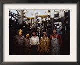 Employees at Mid-Continent Refinery, Tulsa, Oklahoma, 1943 Prints