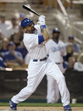 San Francisco Giants v Los Angeles Dodgers, GLENDALE, AZ - MARCH 04: Matt Kemp Photographic Print by Christian Petersen