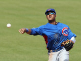Chicago Cubs v San Francisco Giants, SCOTTSDALE, AZ - MARCH 01: Starlin Castro Photographic Print by Christian Petersen