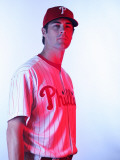 Philadelphia Phillies Photo Day, CLEARWATER, FL - FEBRUARY 22: Cole Hamels Photographic Print by Nick Laham