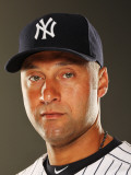 New York Yankees Photo Day, TAMPA, FL - FEBRUARY 23: Derek Jeter Photographic Print by Al Bello