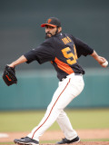 Arizona Diamondbacks v San Francisco Giants, SCOTTSDALE, AZ - FEBRUARY 25: Sergio Romo Photographic Print by Rob Tringali