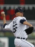 Toronto Blue Jays v Detroit Tigers, LAKELAND, FL - MARCH 01: John Bale Photographic Print by Leon Halip