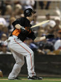 San Francisco Giants v Los Angeles Dodgers, GLENDALE, AZ - MARCH 04: Travis Ishikawa Photographic Print by Christian Petersen