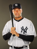 New York Yankees Photo Day, TAMPA, FL - FEBRUARY 23: Derek Jeter Fotografisk trykk av Al Bello