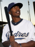 San Diego Padres Photo Day, PEORIA, AZ - FEBRUARY 23: Luis Durango Photographic Print by Rob Tringali
