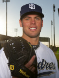 San Diego Padres Photo Day, PEORIA, AZ - FEBRUARY 23: Clayton Richard Photographic Print by Rob Tringali