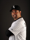 Chicago White Sox Photo Day, GLENDALE, AZ - FEBRUARY 26: Ozzie Guillen Photographie par Harry How