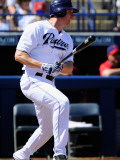 Cleveland Indians v San Diego Padres, PEORIA, AZ - MARCH 13: Brad Hawpe Photographic Print by Kevork Djansezian