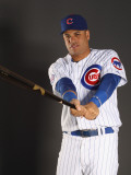 Chicago Cubs Photo Day, MESA, AZ - FEBRUARY 22: Aramis Ramirez Photographic Print by Ezra Shaw