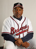 Atlanta Braves Photo Day, LAKE BUENA VISTA, FL - FEBRUARY 21: Terry Pendleton Photographic Print by Mike Ehrmann