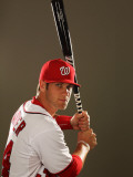 Washington Nationals Photo Day, VIERA, FL - FEBRUARY 25: Bryce Harper Photographic Print by Al Bello