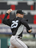 Toronto Blue Jays v Detroit Tigers, LAKELAND, FL - MARCH 01: David Purcey Photographic Print by Leon Halip
