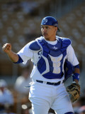 Chicago White Sox v Los Angeles Dodgers, PHOENIX, AZ - FEBRUARY 28: Hector Gimenez Photographic Print by Harry How