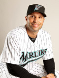Florida Marlins Photo Day, JUPITER, FL - FEBRUARY 23: Joe Espada Photographic Print by Mike Ehrmann