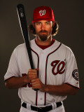 Washington Nationals Photo Day, VIERA, FL - FEBRUARY 25: Jayson Werth Fotografie-Druck von Al Bello