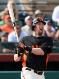 Chicago Cubs v San Francisco Giants, SCOTTSDALE, AZ - MARCH 01: Aubrey Huff Photographic Print by Christian Petersen