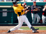 Minnesota Twins v Pittsburgh Pirates, BRADENTON, FL - MARCH 02: Ryan Doumit Photographie par J. Meric