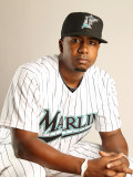 Florida Marlins Photo Day, JUPITER, FL - FEBRUARY 23: Ruben Gotay Photographic Print by Mike Ehrmann