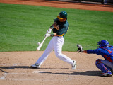 Oakland Athletics v Chicago Cubs, PHOENIX, AZ - MARCH 15: Hideki Matsui Photographie par Kevork Djansezian