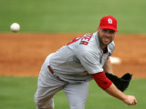 St. Louis Cardinals v Florida Marlins, JUPITER, FL - MARCH 01: Chris Carpenter Photographie par Marc Serota