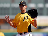 Minnesota Twins v Pittsburgh Pirates, BRADENTON, FL - MARCH 02: Sean Gallagher Photographic Print by J. Meric