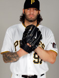 Pittsburgh Pirates Photo Day, BRADENTON, FL - FEBRUARY 20: Joe Beimel Photographic Print by J. Meric