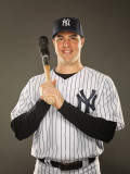 New York Yankees Photo Day, TAMPA, FL - FEBRUARY 23: Mark Teixeira Fotografisk trykk av Al Bello