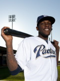 San Diego Padres Photo Day, PEORIA, AZ - FEBRUARY 23: Cameron Maybin Photographie par Rob Tringali