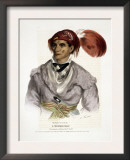 Tah-Chee, a Cherokee Chief, 1837 Print